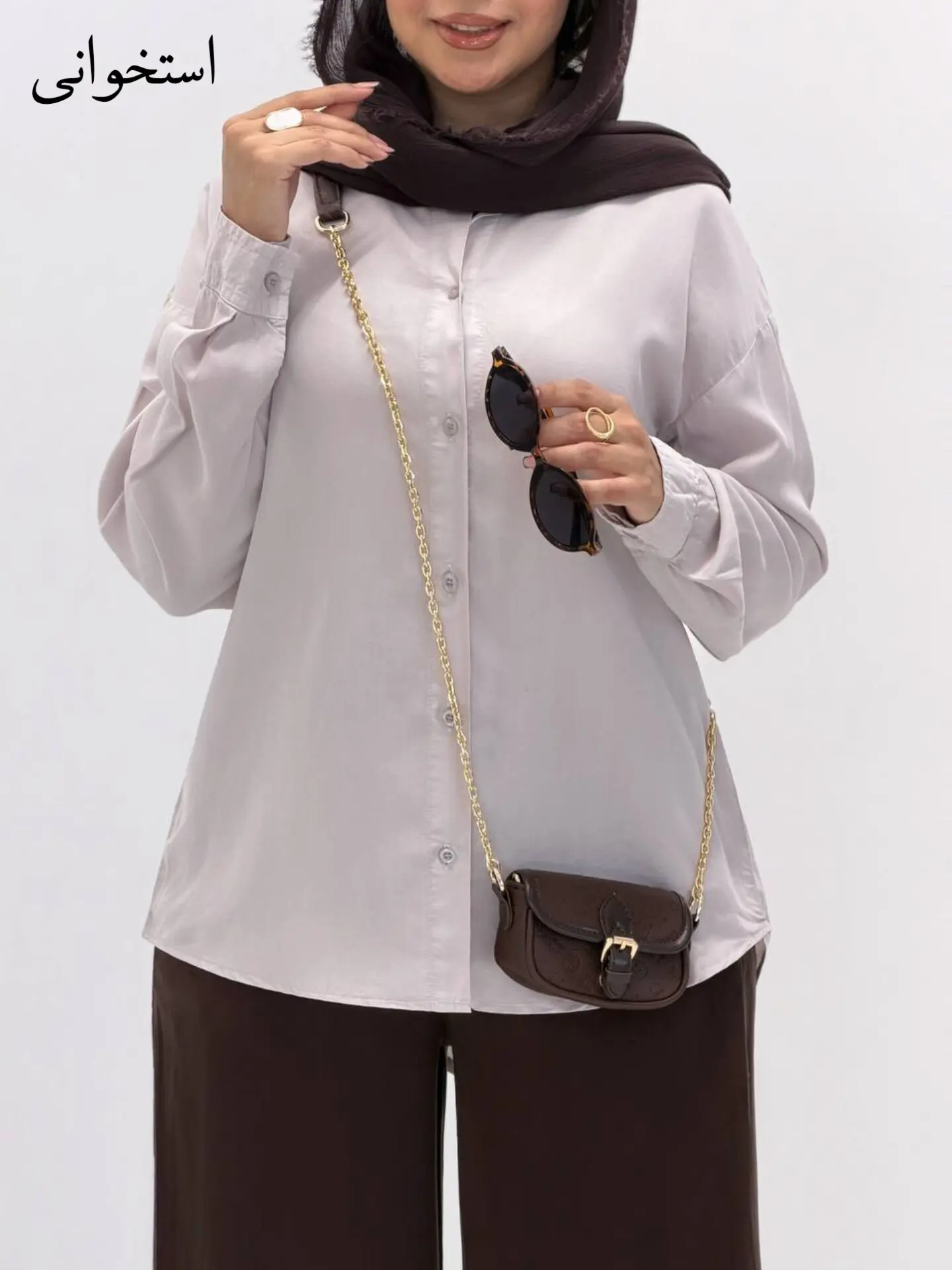 6859-شومیز سیلک رویال